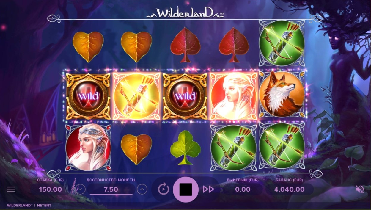 Игровой автомат с символами Wild